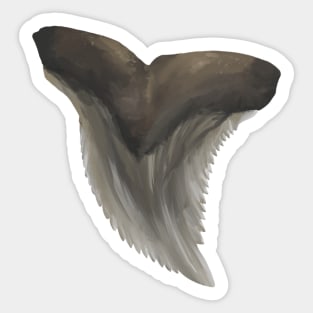 Snaggletooth Shark Tooth Sticker